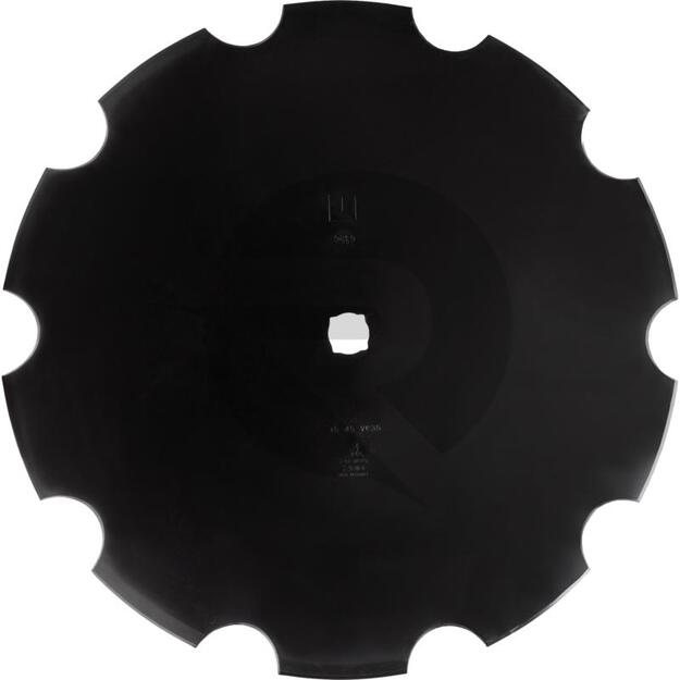 Plate disc serrated 1